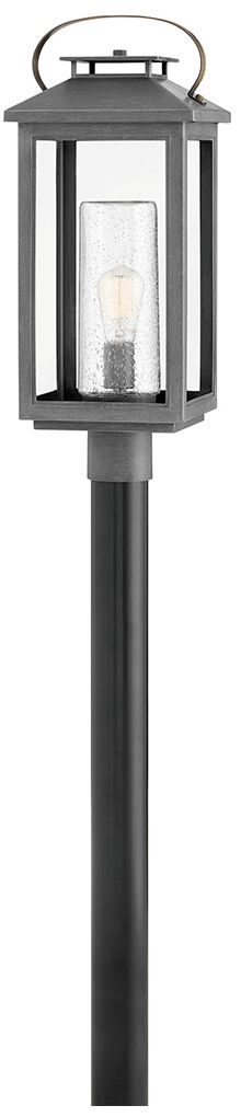 Hinkley Atwater 23" High Ash Bronze Outdoor Post Light 44R98 Lamps
