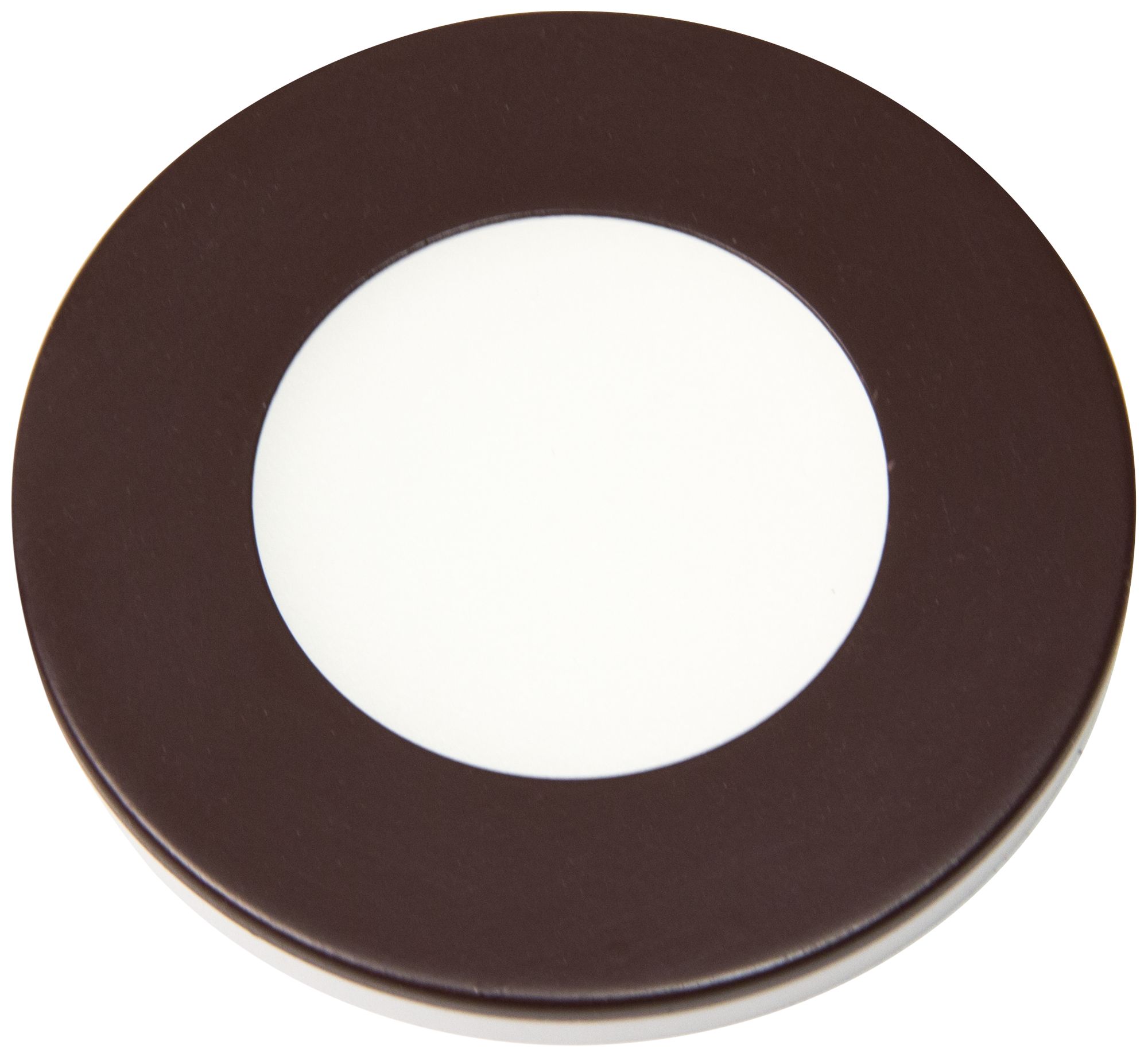 Slim Puck 12VDC 3" Wide Bronze 3000K LED Light 46D42 Lamps Plus