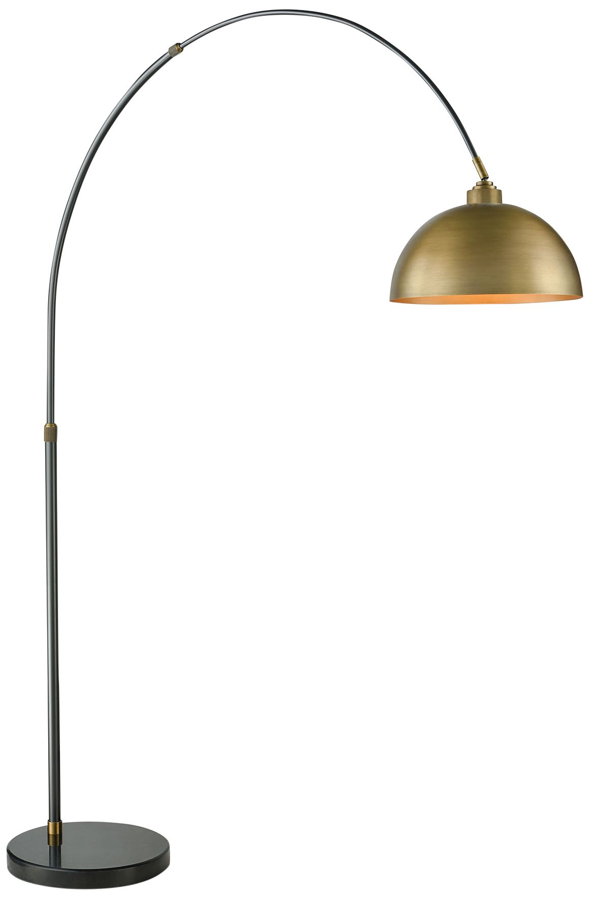 Dimond Magnus OilRubbed Bronze and Brass Arc Floor Lamp 479R0