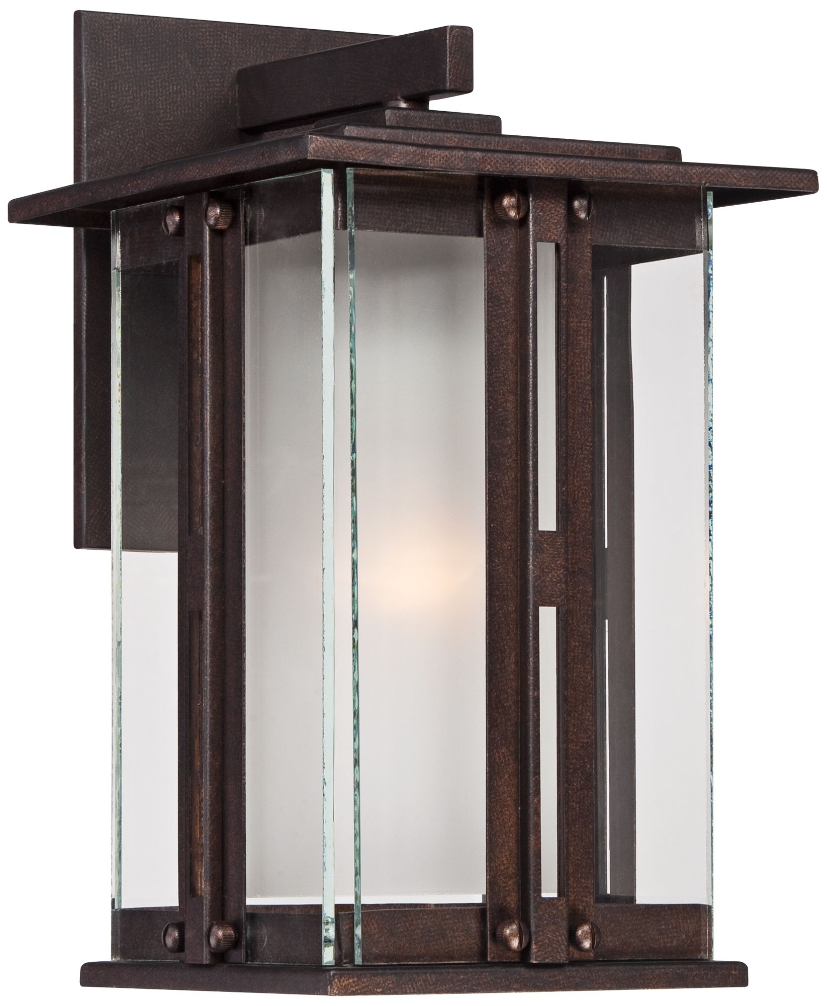 Fallbrook Collection 11 3/4" High Bronze Outdoor Wall Light 4M756