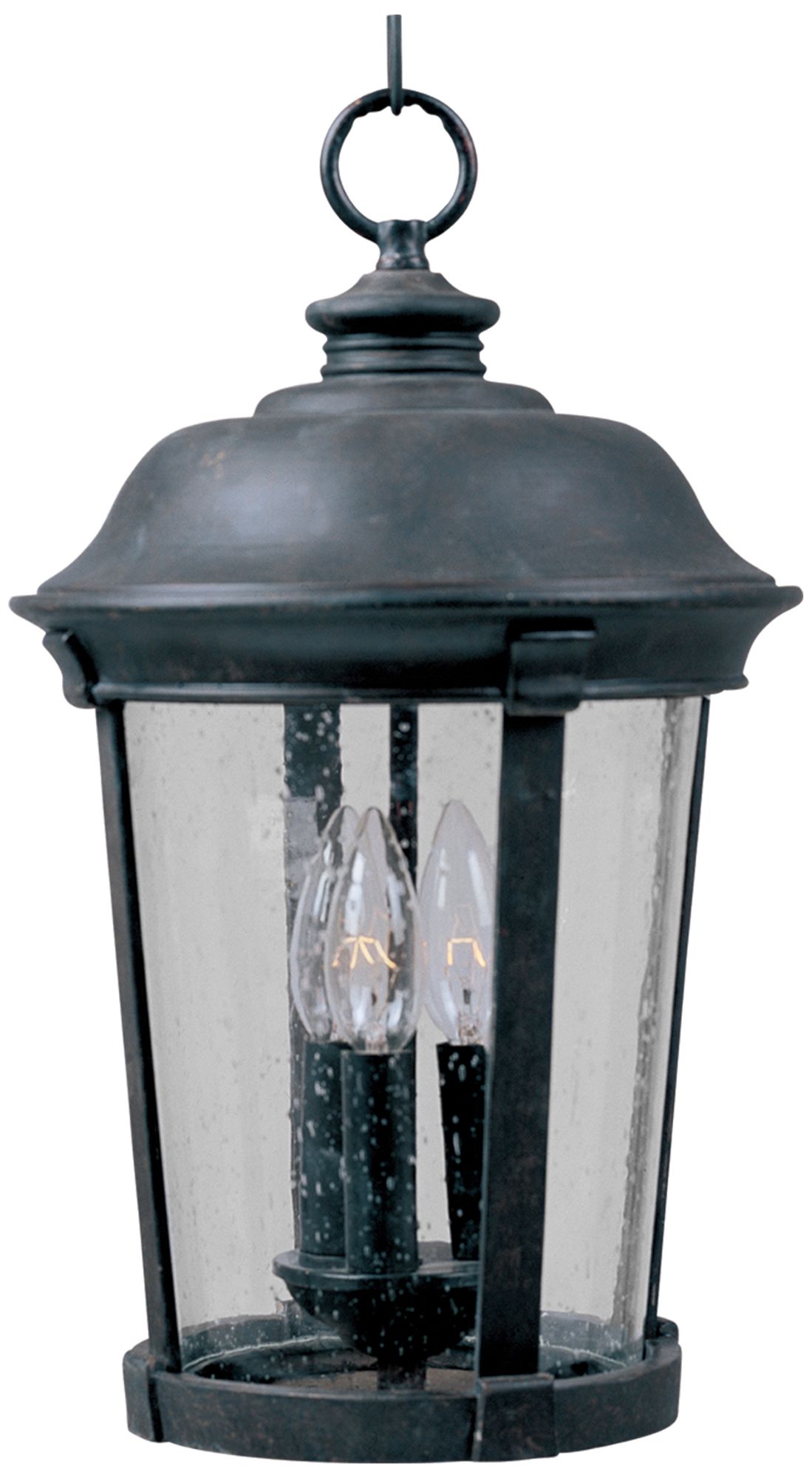 Maxim Dover 20" High Black Outdoor Hanging Lantern 4X029 Lamps Plus