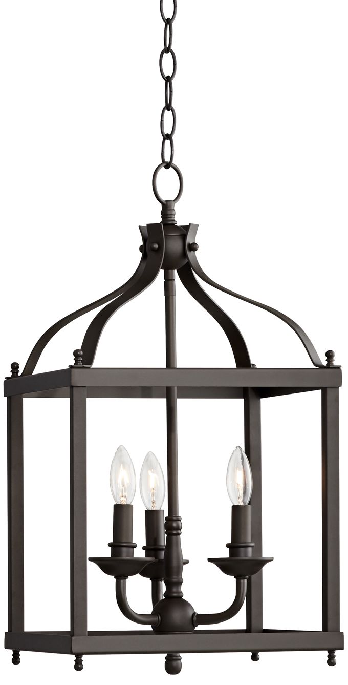 Kichler Larkin 12" Wide Olde Bronze Pendant 4X042 Lamps Plus