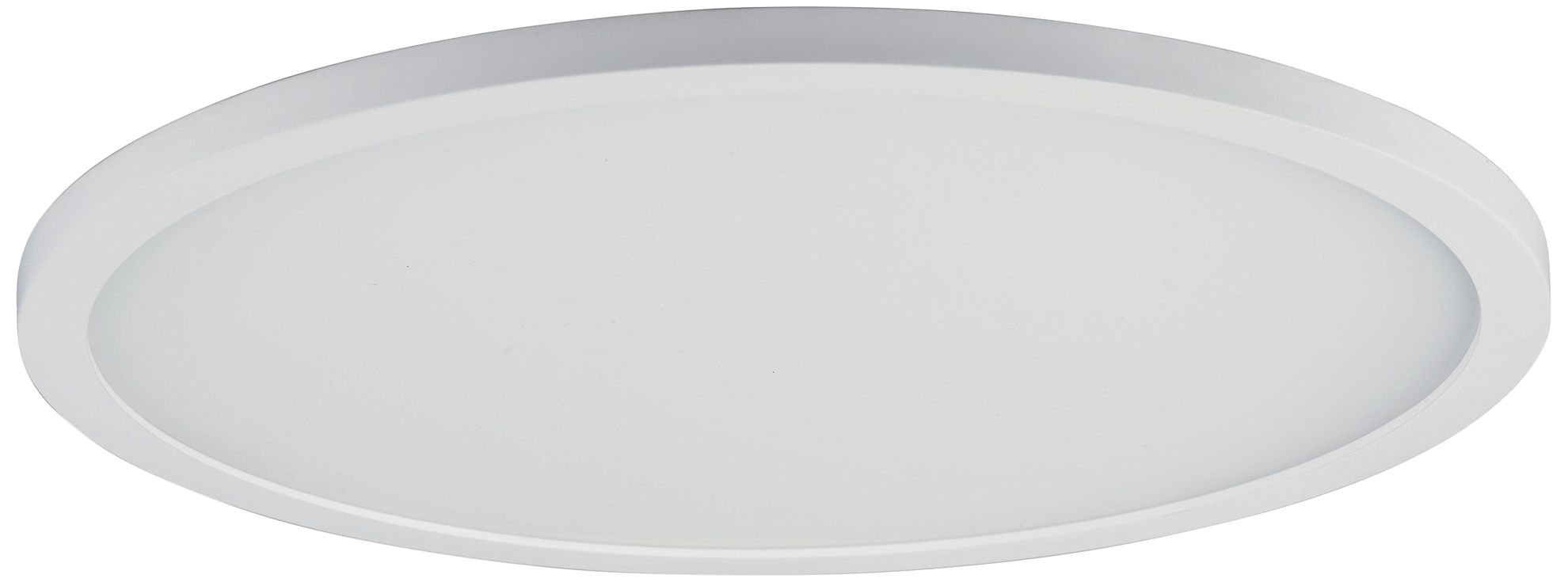 Maxim Wafer 15" Wide White 4000K LED Round Ceiling Light 53V41