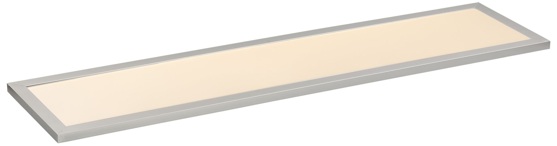 Maxim Sky Panel 48" Wide Brushed Aluminum LED Ceiling Light 53V74