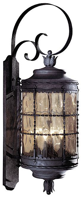 Mallorca 41 1/4" High Iron Finish Outdoor Wall Light 57623 Lamps Plus