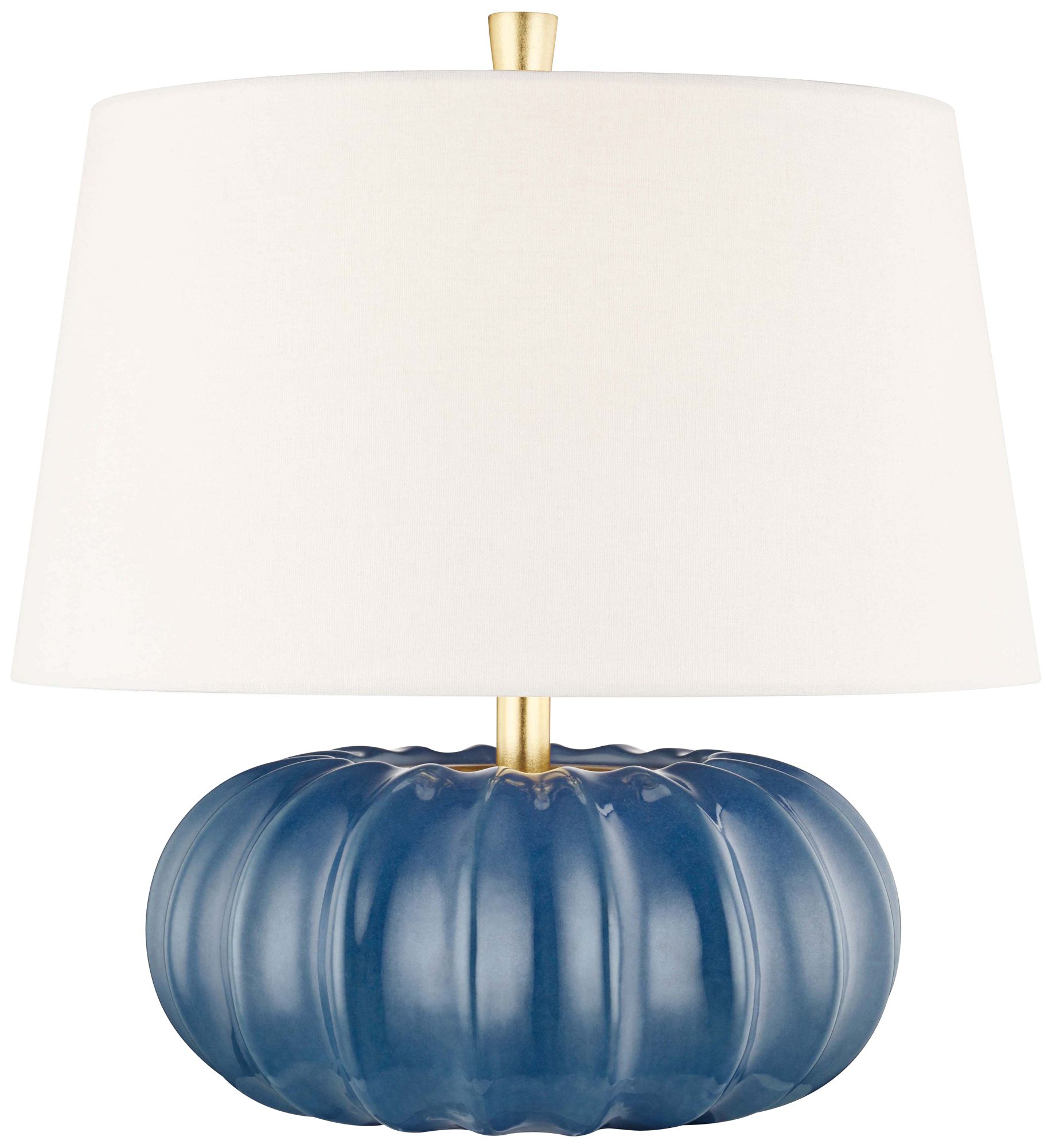 Hudson Valley Bowdoin 14 3/4"H Slate Blue Accent Table Lamp 58R28