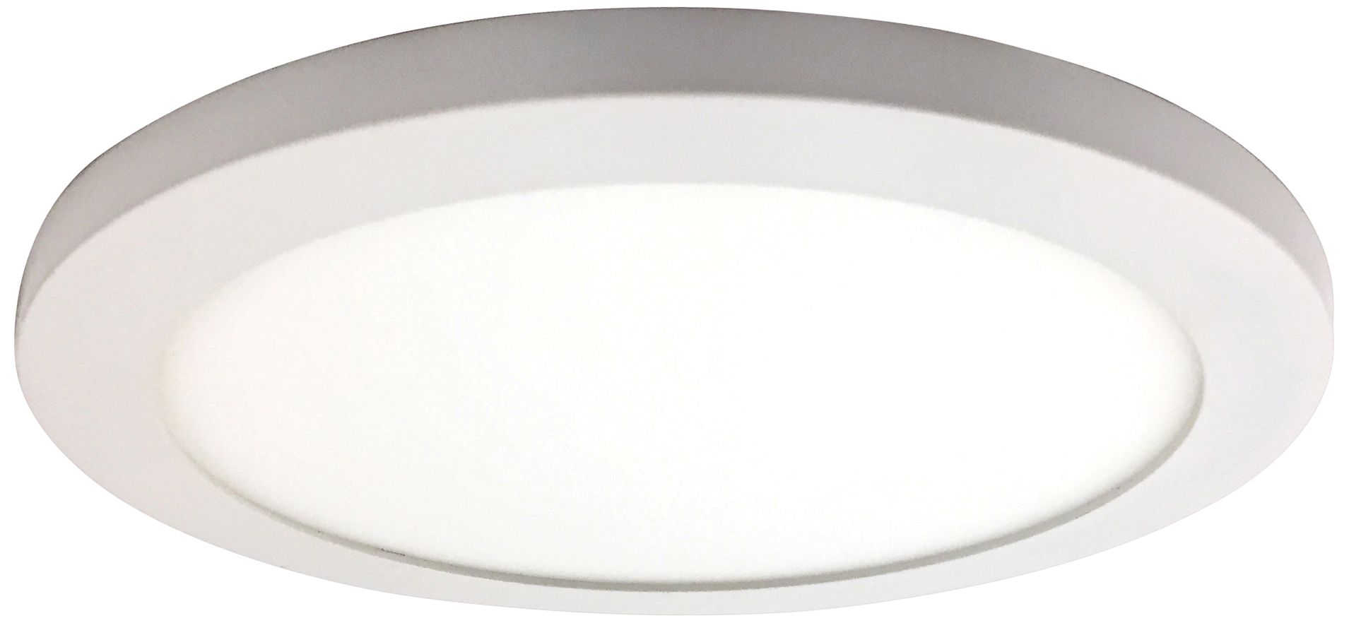 Disc 9 1/2" Wide White Round LED Ceiling Light 58V89 Lamps Plus