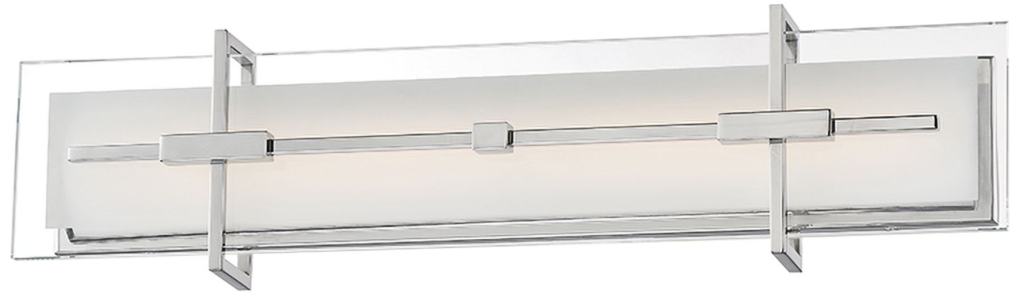 Modern Forms Seismic 27" Wide Stainless Steel LED Bath Light 59A16