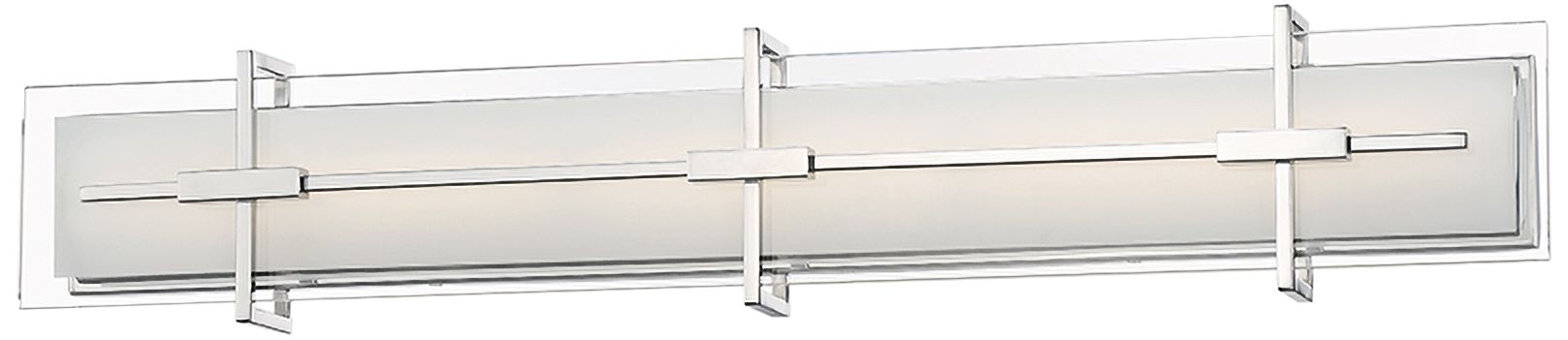 Modern Forms Seismic 37" Wide Stainless Steel LED Bath Light 59A18