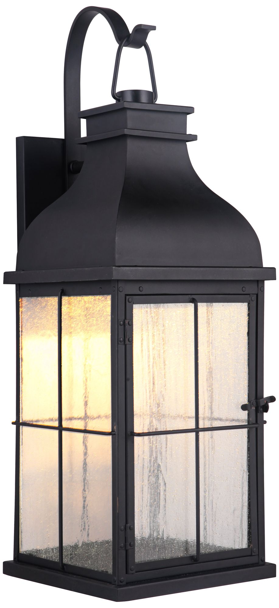 Craftmade Vincent 25" High Midnight LED Outdoor Wall Light 59K28