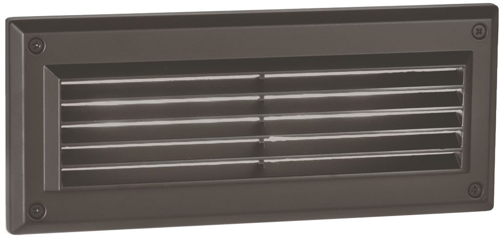Endurance 9"W Architectural Bronze Louver LED Brick Light 59X13