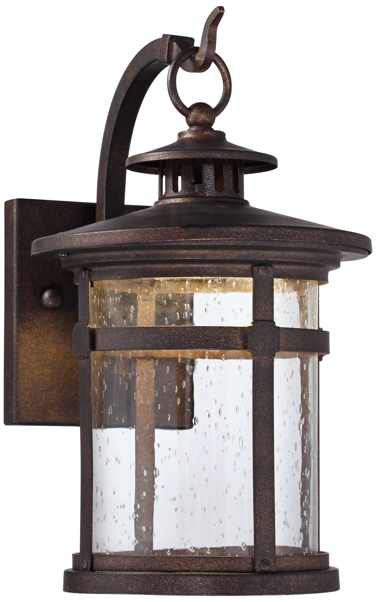 Callaway 14 1/2" High Bronze LED Outdoor Wall Light 5X192 Lamps Plus