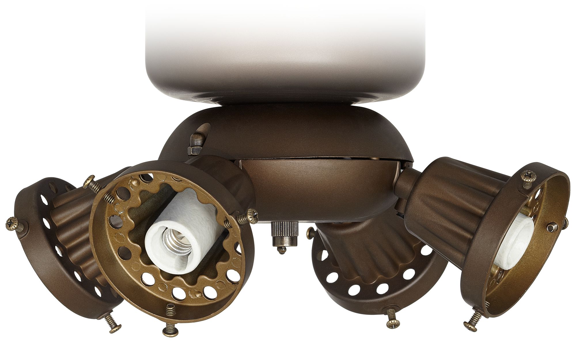 Bronze Pull Chain Universal Ceiling Fan LED Light Kit 60M34 Lamps Plus