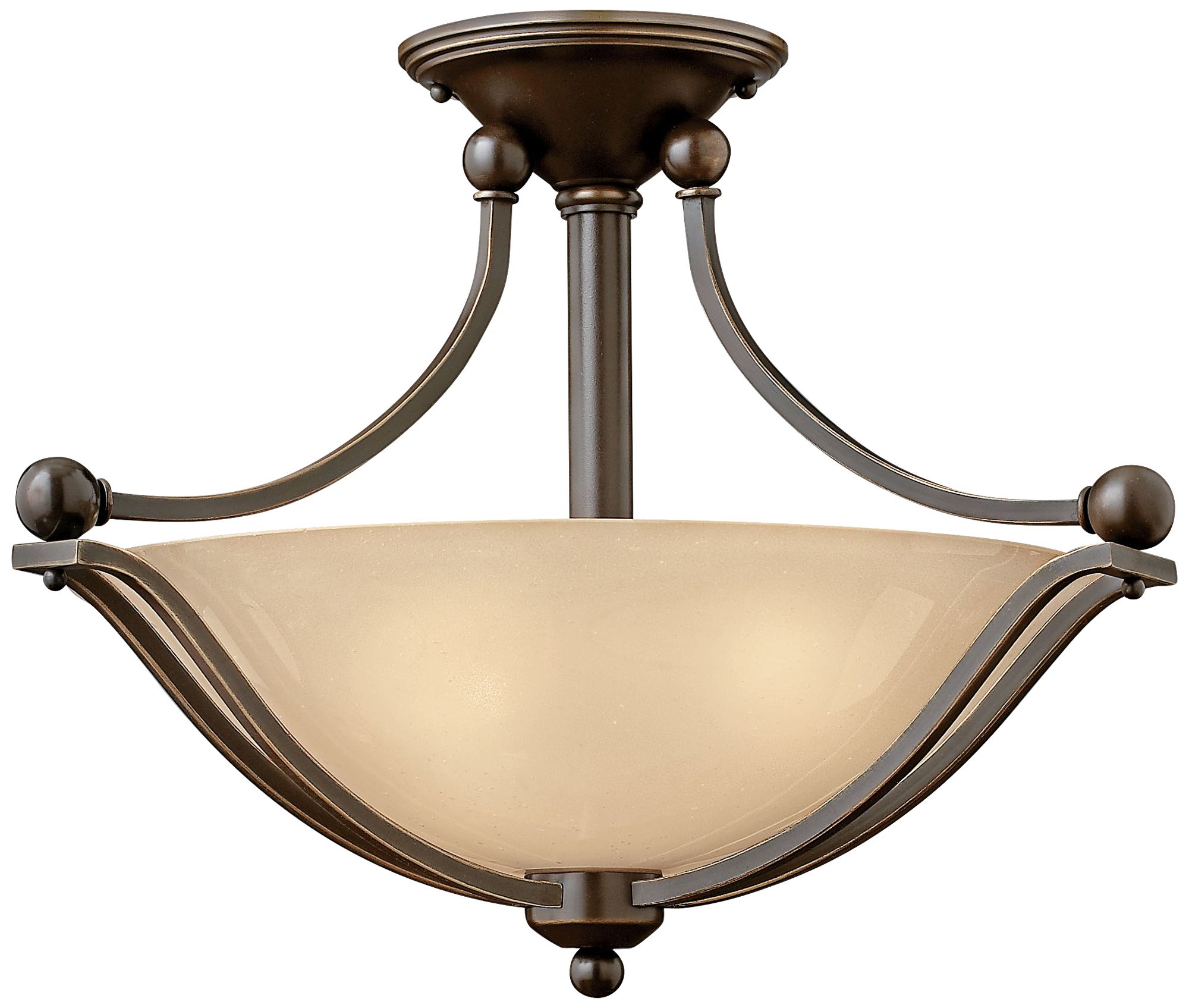 Hinkley Bolla 19 1/4" Wide Olde Bronze Ceiling Light 64623 Lamps Plus