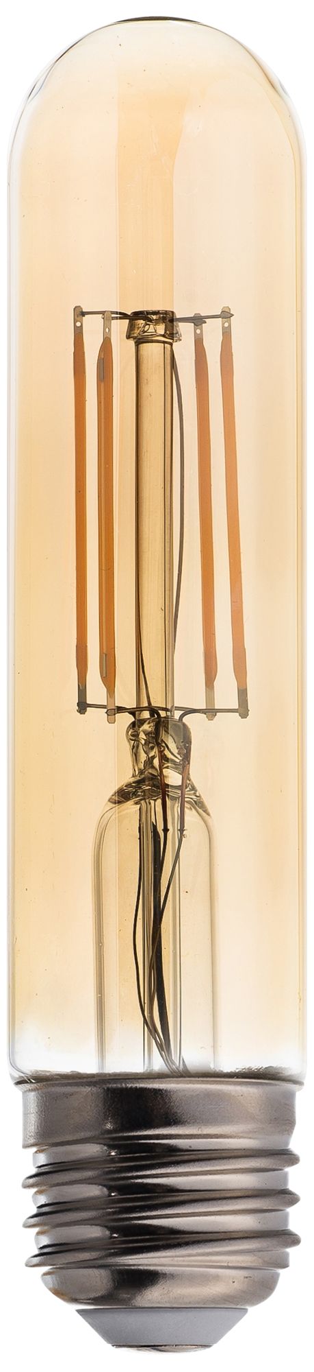 40W Equivalent Amber 4.5W LED Dimmable Standard T10 Bulb 64N57