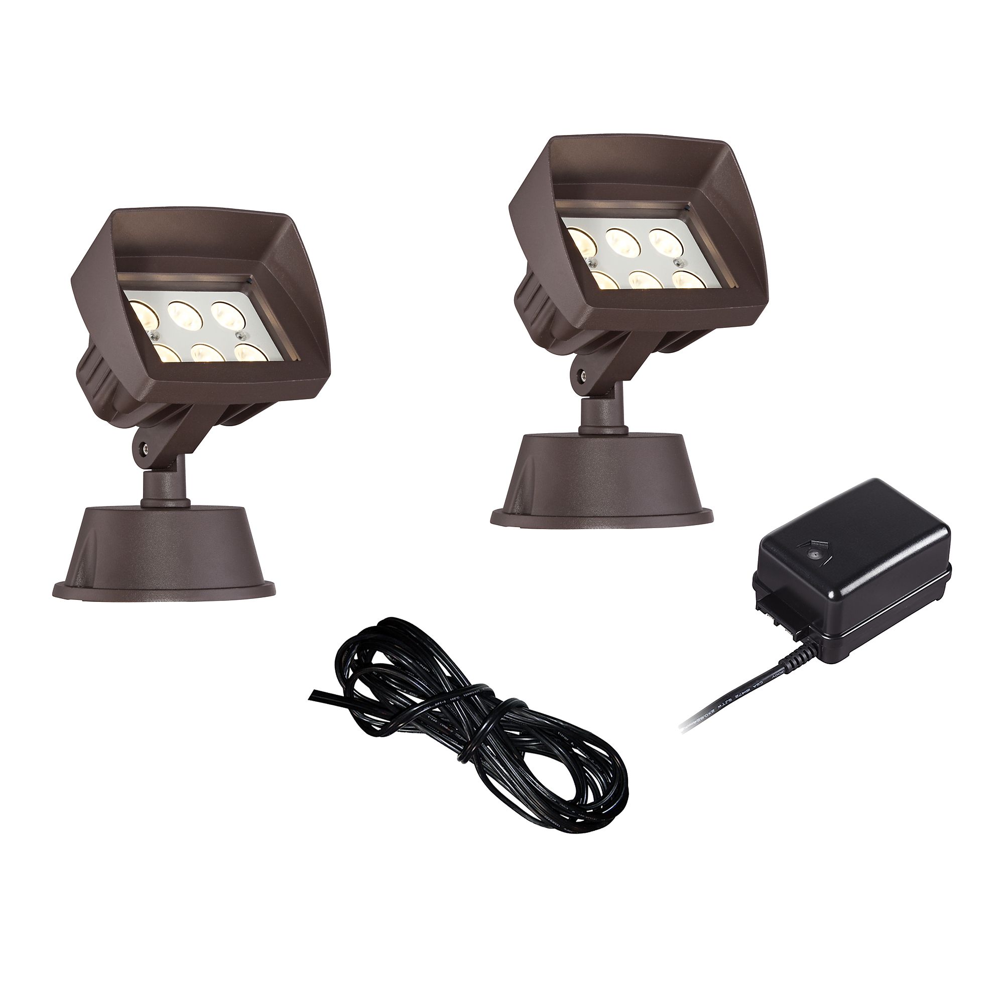 Super Duty Eastham Bronze 4Piece LED Landscape Light Set 64N90