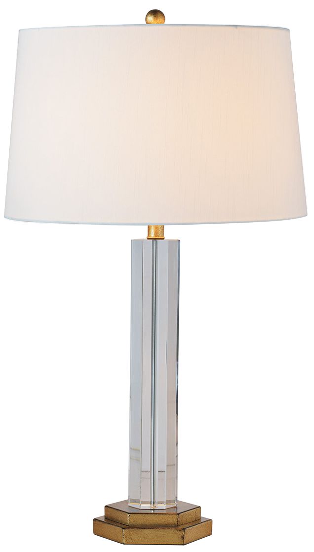 Port 68 James Crystal Column Table Lamp 64W67 Lamps Plus