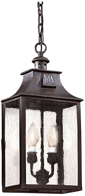 Newton Collection 18 5/8" High Outdoor Hanging Light 66528 Lamps Plus