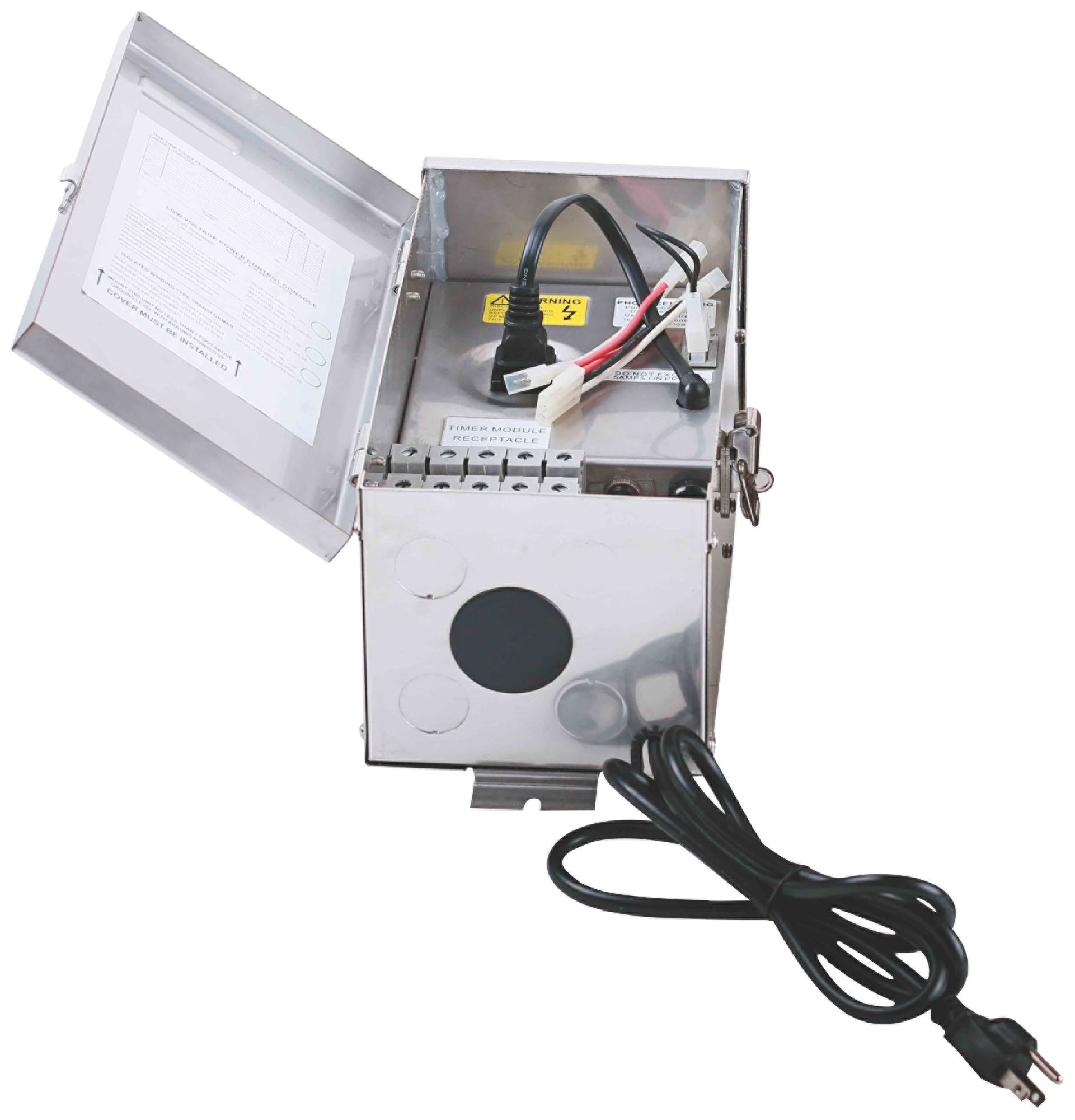 Stainless Steel 150Watt Outdoor Low Voltage Transformer 66F12