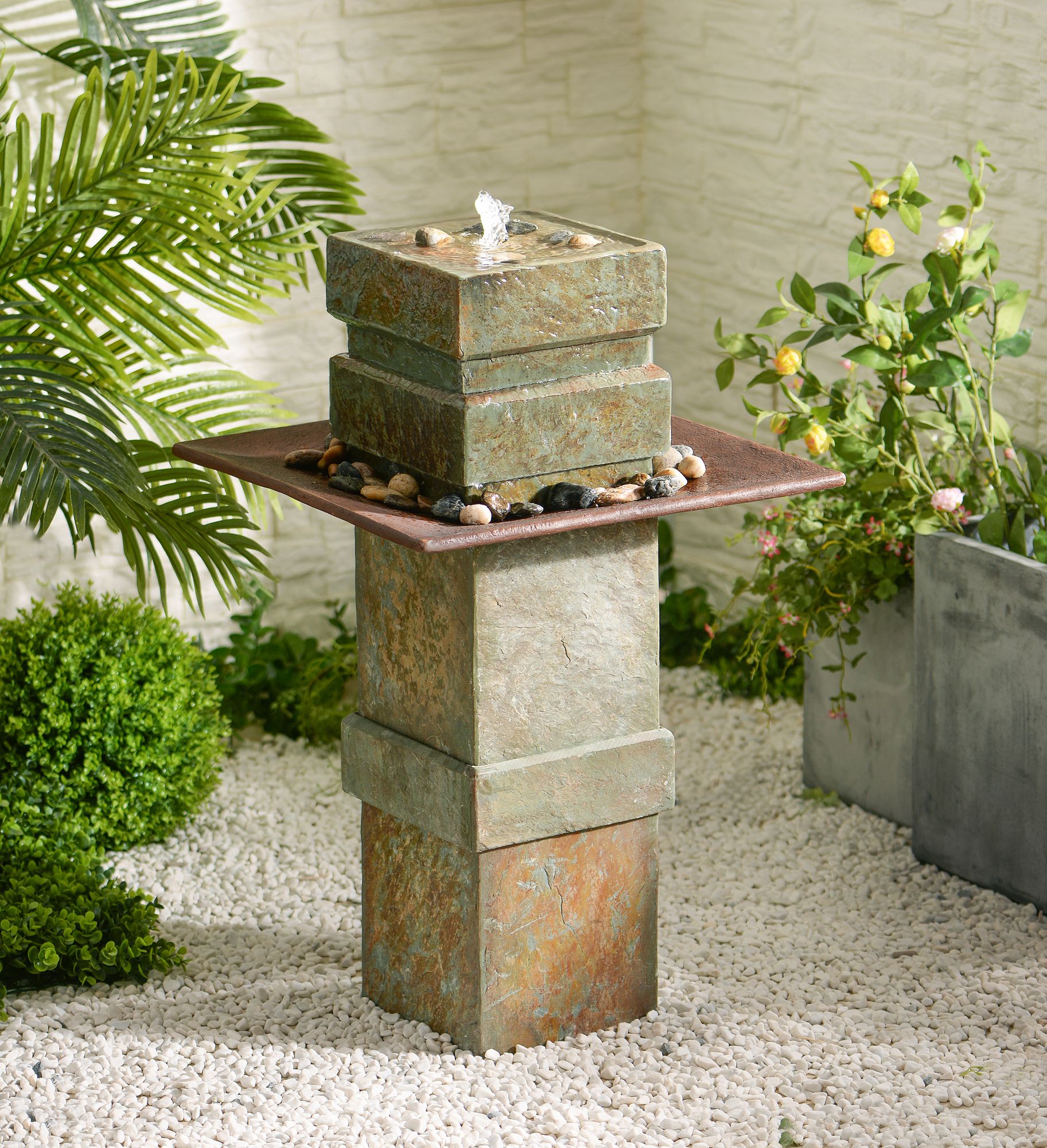 Bubbler Fountain, Indoor, Fountains Lamps Plus