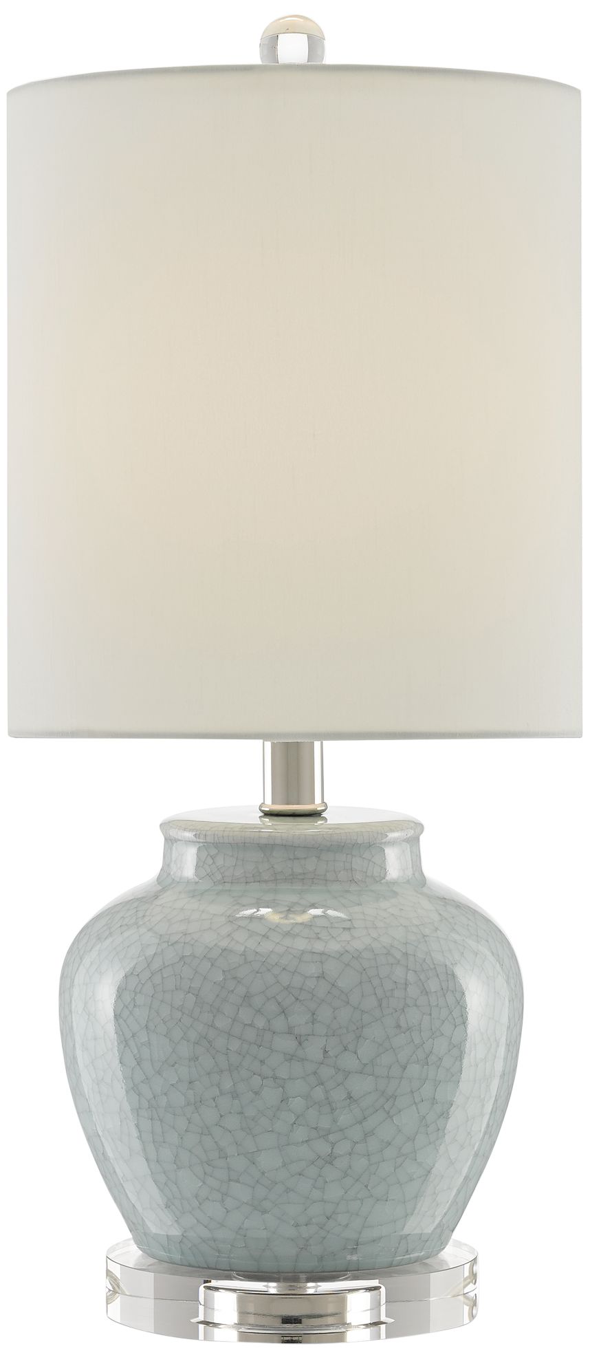 Marin Crackled Turquoise Ceramic Accent Table Lamp 66X99 Lamps Plus