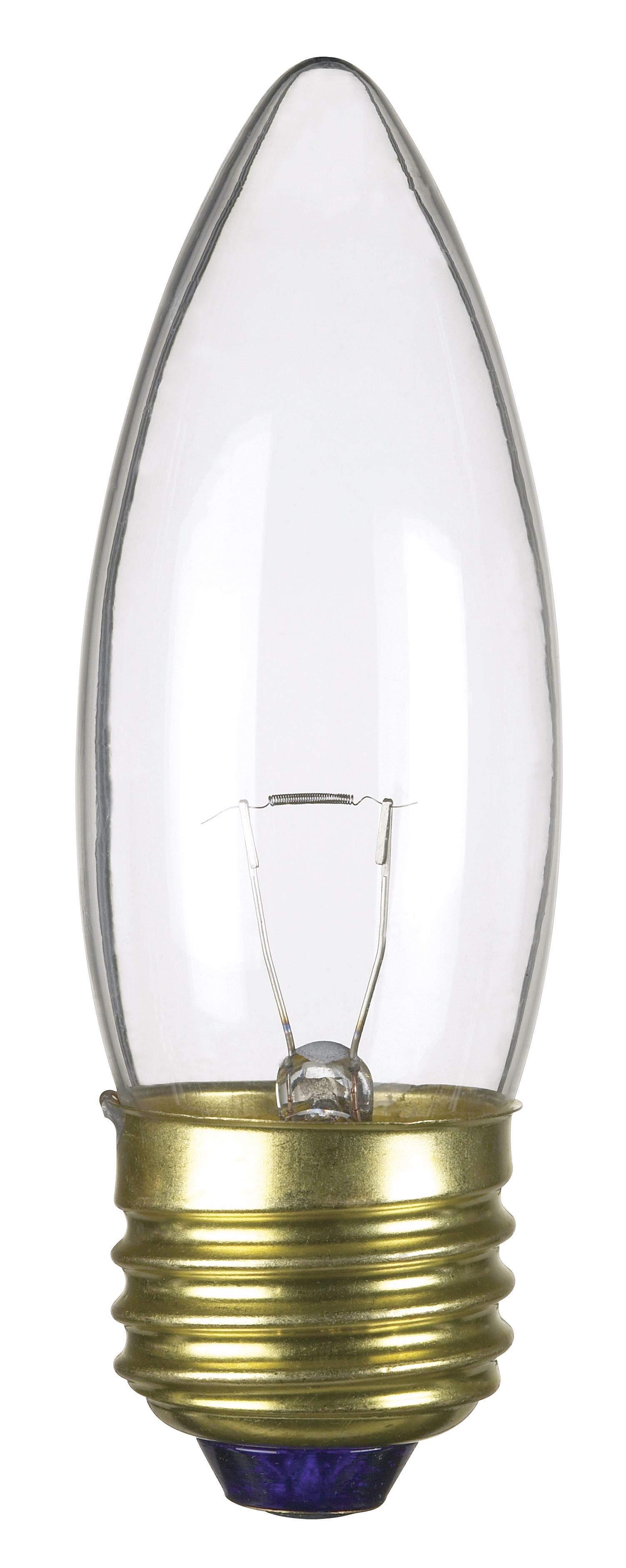 Medium Base 40Watt Clear Torpedo Light Bulb 67418 Lamps Plus