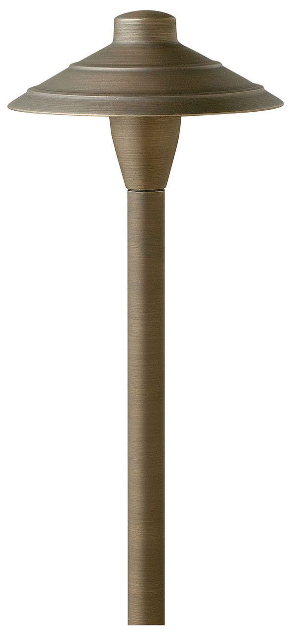 Hinkley Hardy Island 15 1/2"H Matte Bronze LED Path Light 67E55