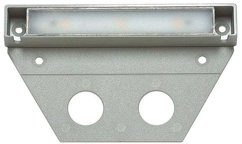 Hinkley Nuvi 5" Wide Titanium LED Landscape Deck Light 67E65 Lamps