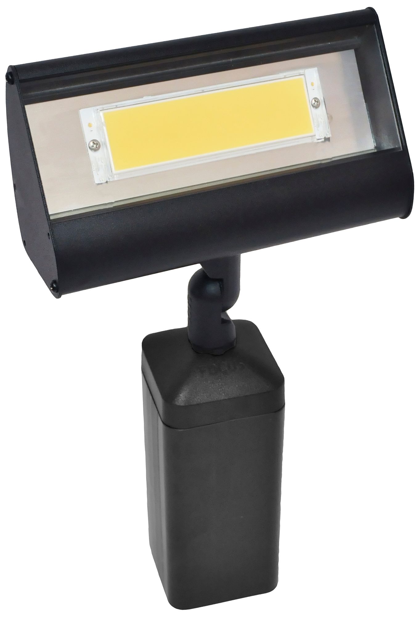 Cooper 8" High Black Texture LED Landscape Flood Light 67W42 Lamps