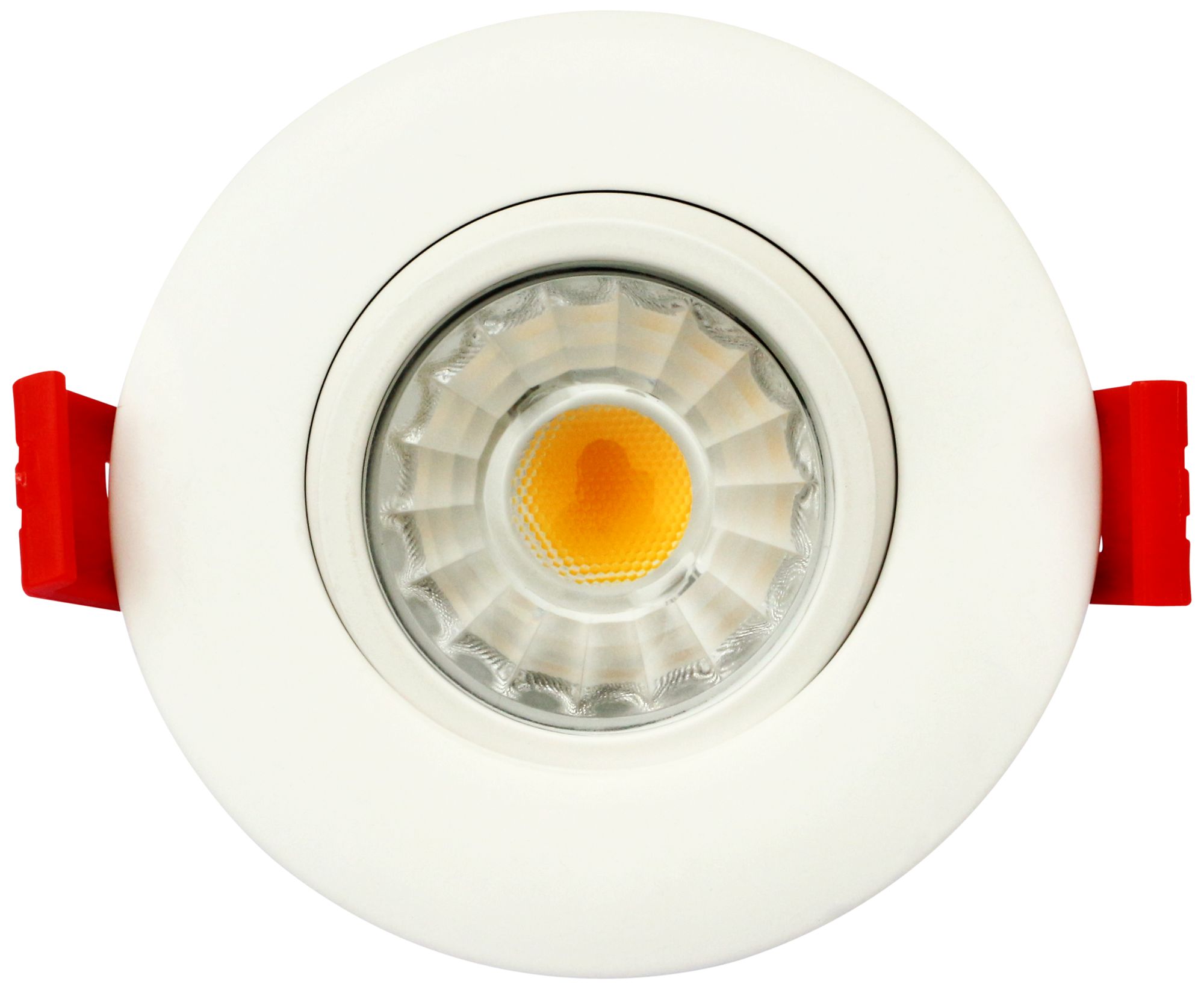 Canless 3" Round Gimbal White 8 Watt LED Downlight 67X78 Lamps Plus