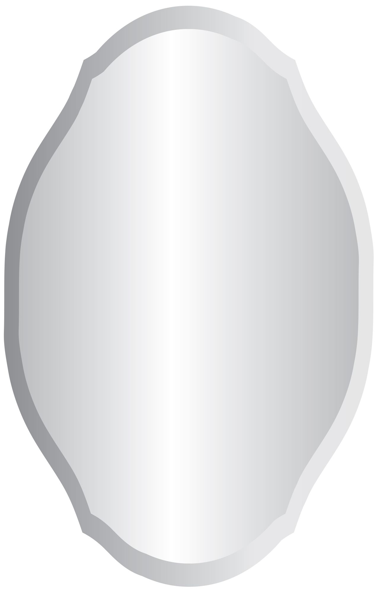 Erath 24" x 36" Frameless Wall Mirror 6X664 Lamps Plus