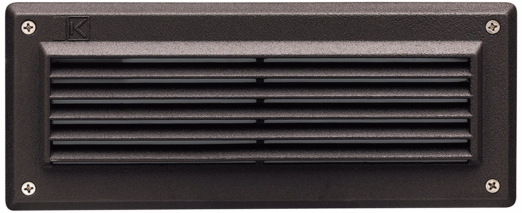 Kichler Architectural Bronze Louvered Brick Light 70004 Lamps Plus