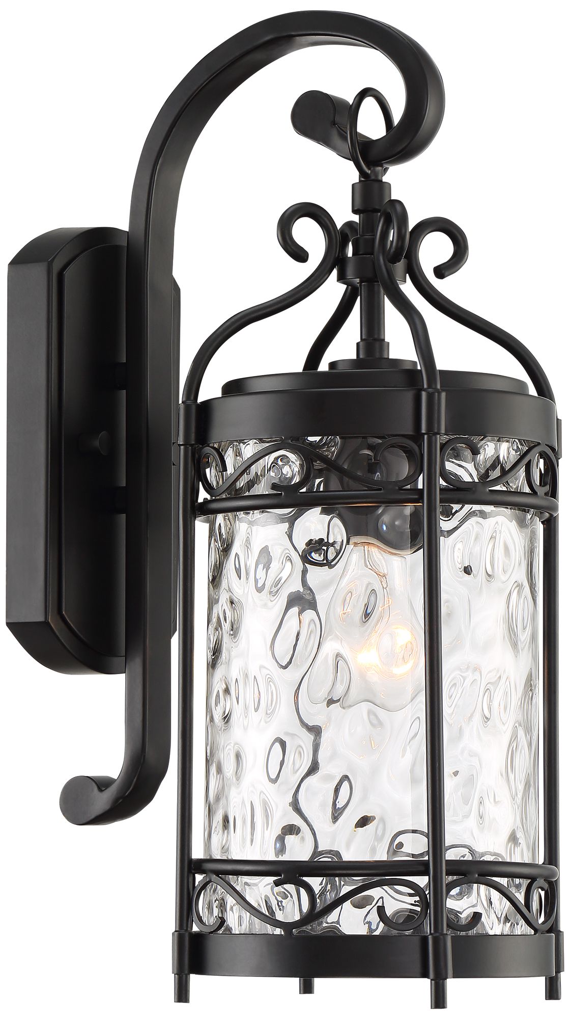 Hammered Glass Outdoor Hanging Lights Outdoor Lighting Ideas