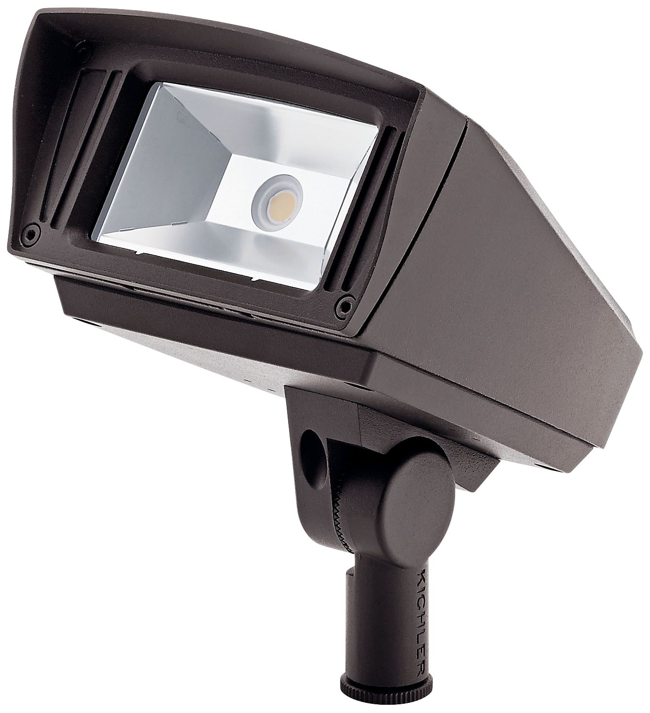 VLO 7" High Textured Bronze 3000K LED Landscape Flood Light 71M57