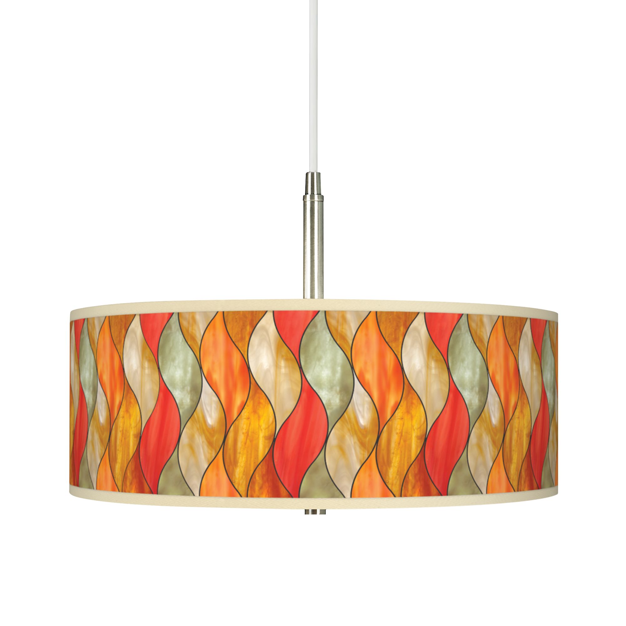 Orange, Pendant Lighting Lamps Plus