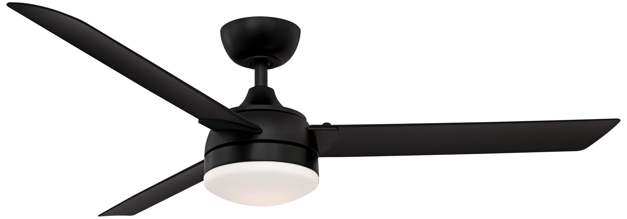 56" Fanimation Xeno Black Wet Rated LED Ceiling Fan - #74R11 | Lamps Plus