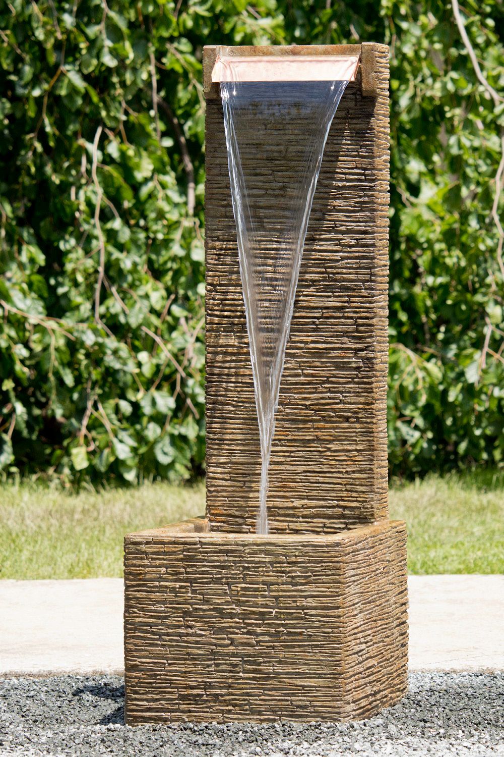 Mid Century Modern Garden Fountains Garden Design Ideas