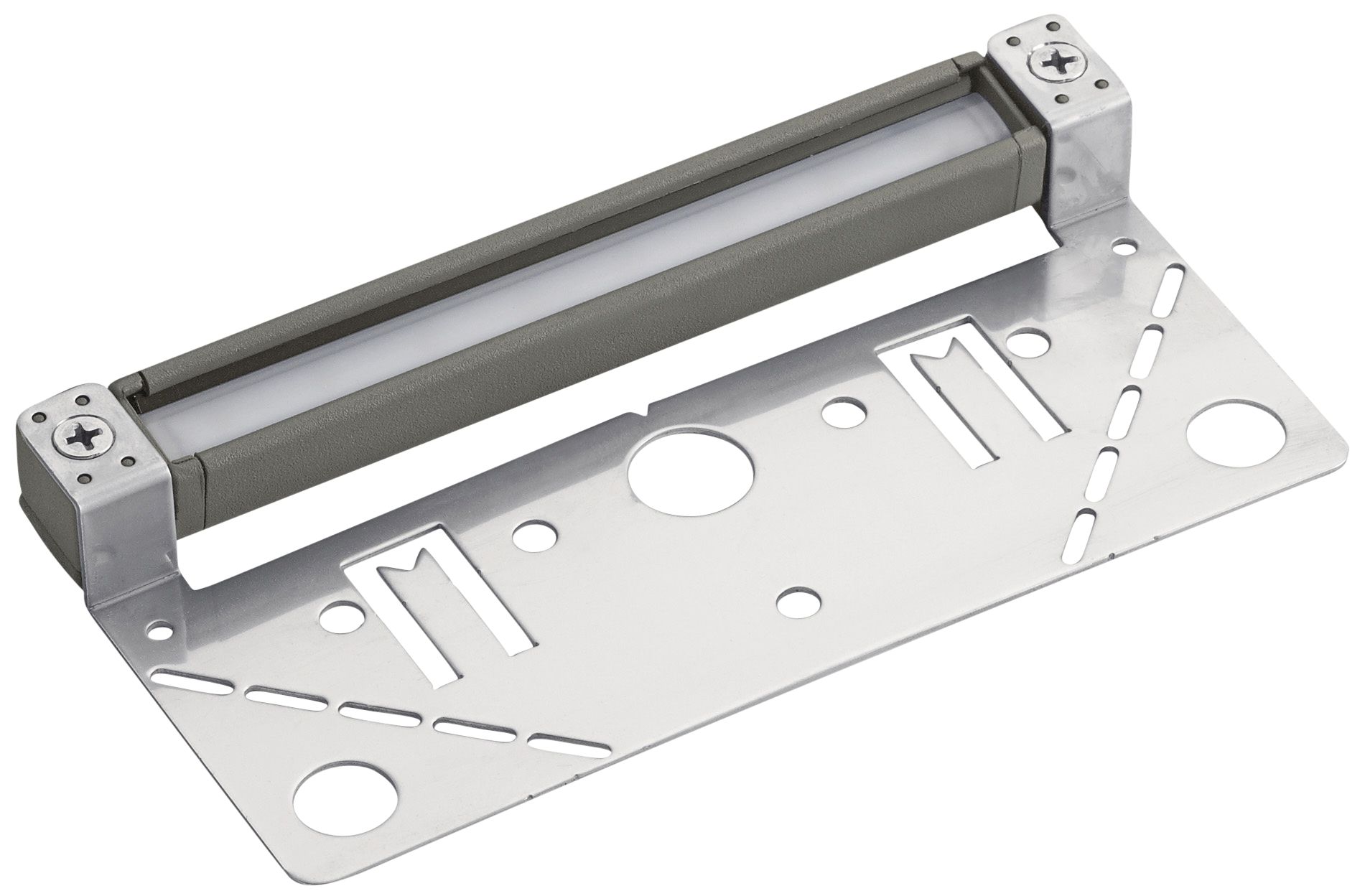 Kichler Landscape LED 6" Wide Gray 2700K Hardscape Light 77K63