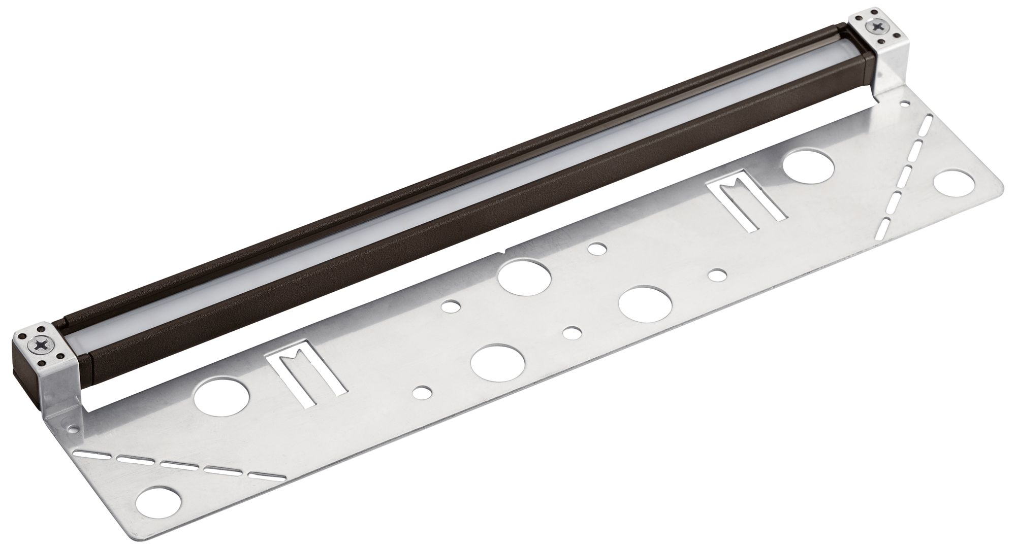 Kichler Landscape LED 12" Wide Bronze 3000K Hardscape Light 77K68