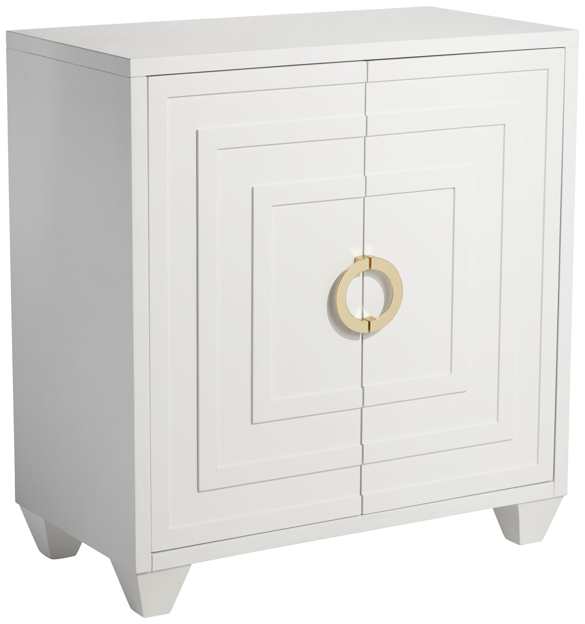 Bertolli 30" Wide White 2Door Accent 78Y91 Lamps Plus