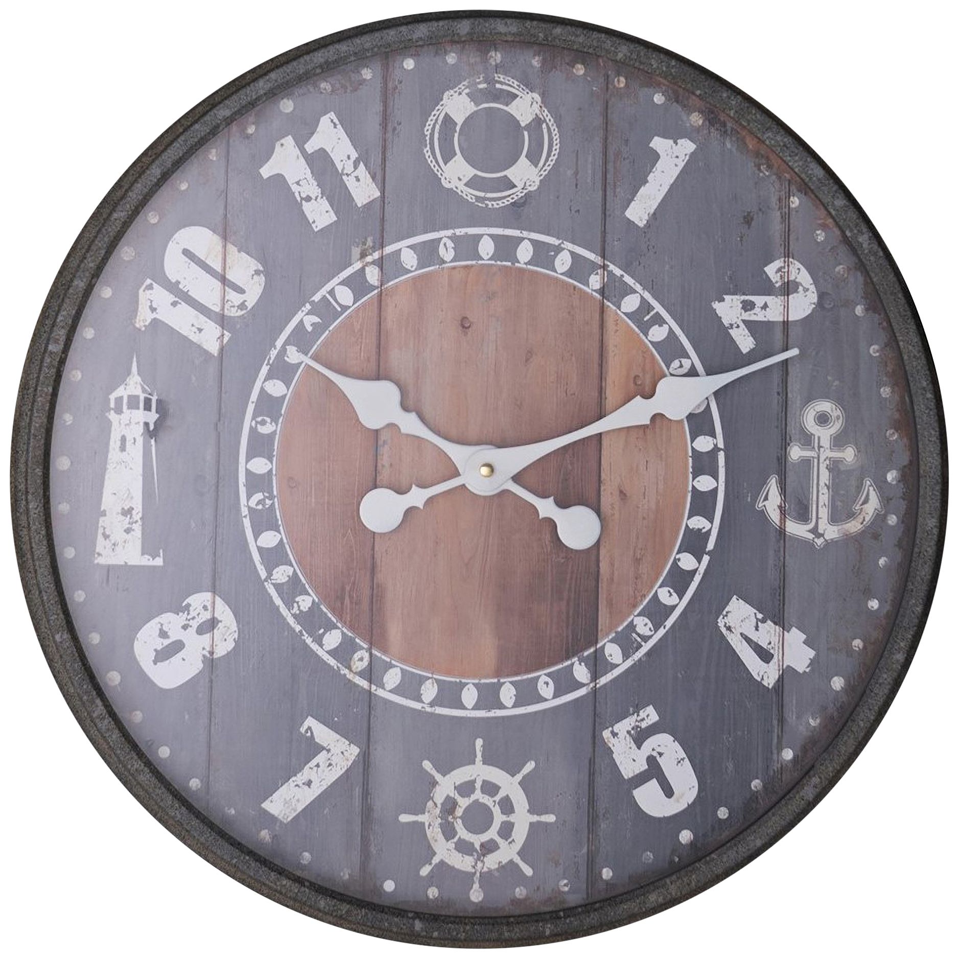 nautical wall clock Stunning Small Living Room Ideas Homedecorfeed