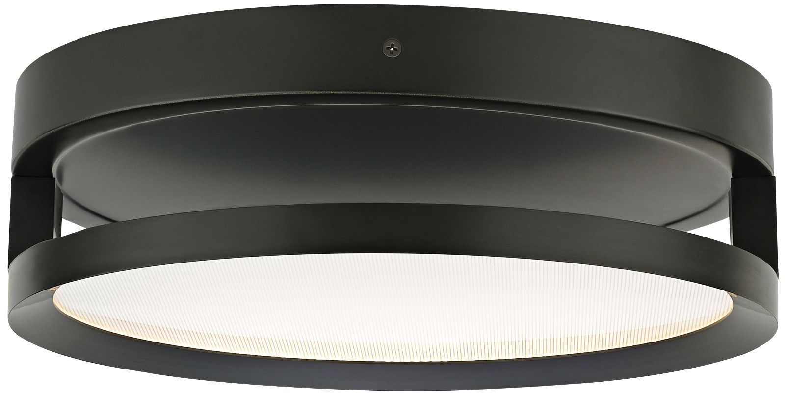 Finch Float 12" Round Bronze LED Ceiling Light 7F901 Lamps Plus