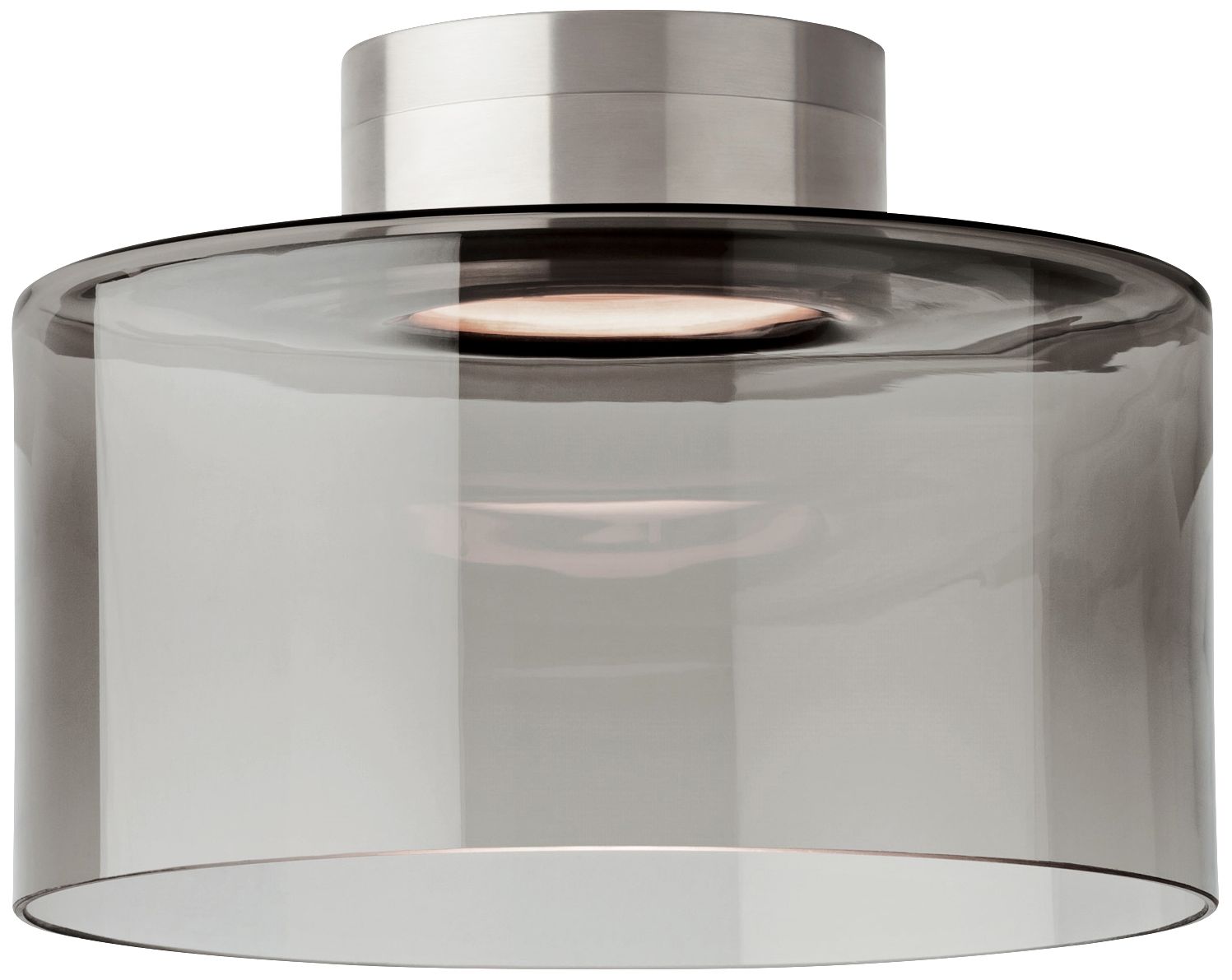 Tech Lighting 11" Wide Smoke LED Ceiling Light 7F935 Lamps