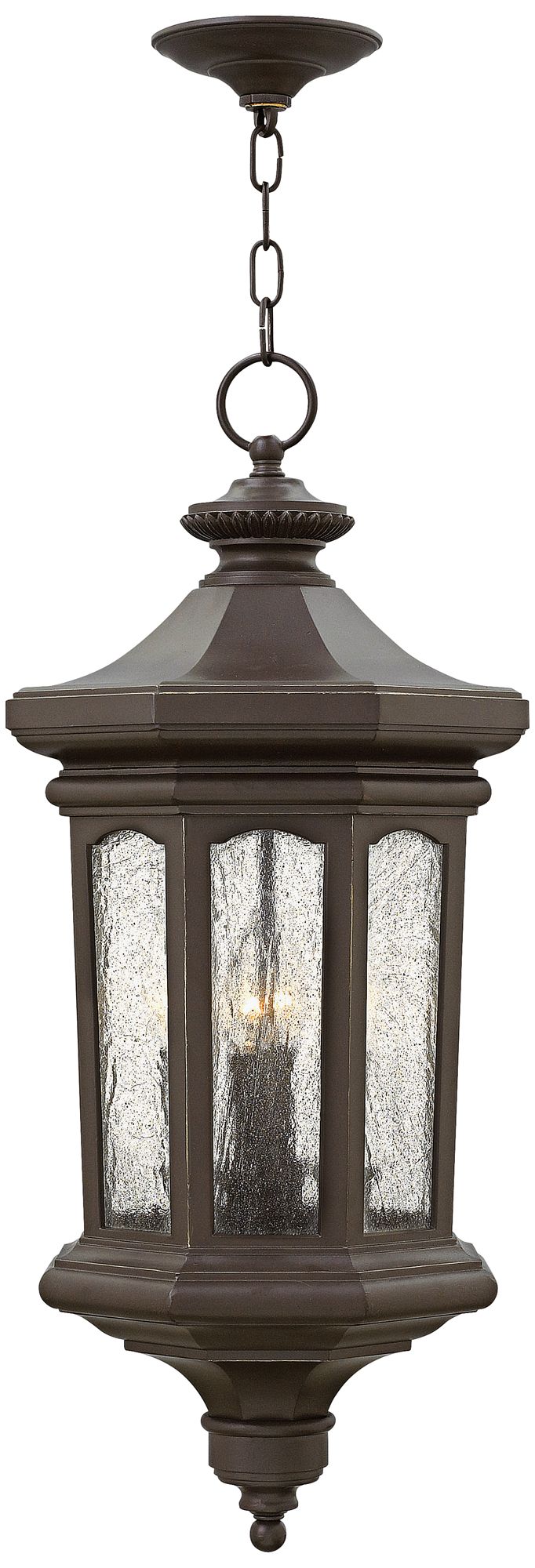 Hinkley Raley 27 1/2"H Bronze Outdoor Hanging Lantern 7V295 Lamps Plus