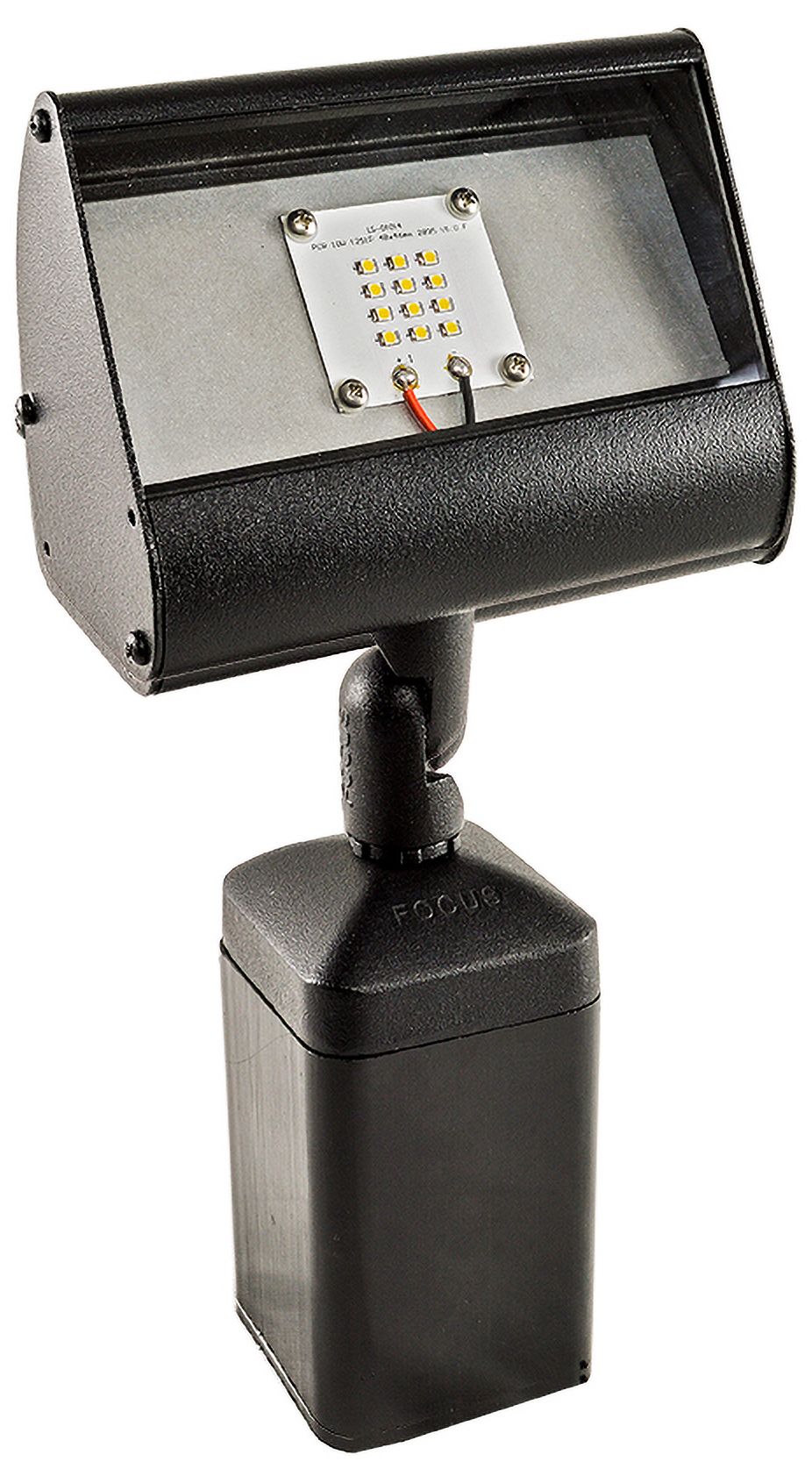 Markham 4 1/2" High Black Texture LED Landscape Flood Light 80V39