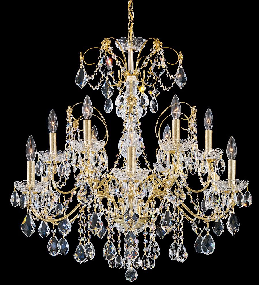 Schonbek Century Collection 30" Wide Crystal Chandelier 82051
