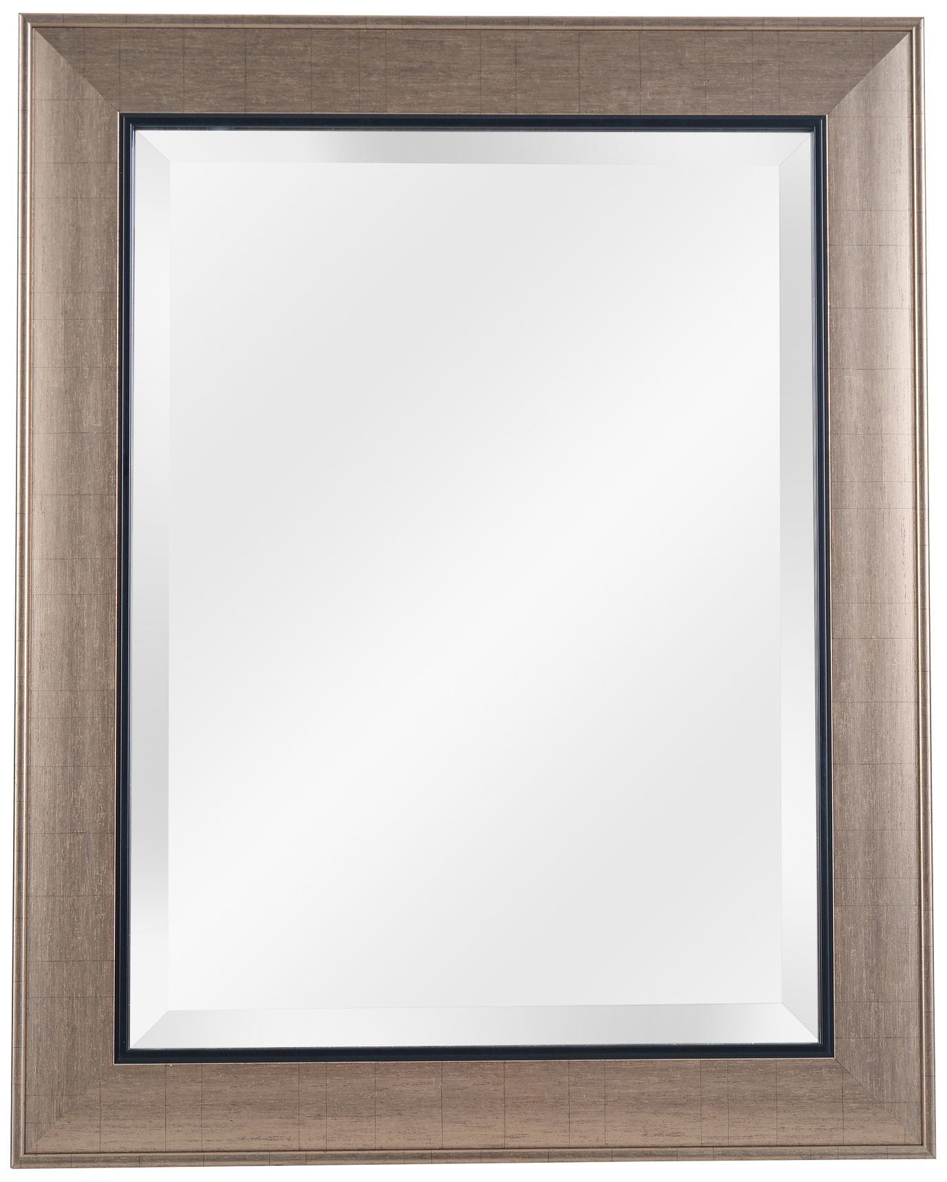 Kenroy Home Ellory Champagne w/ Black 24" x 30" Wall Mirror 83J11