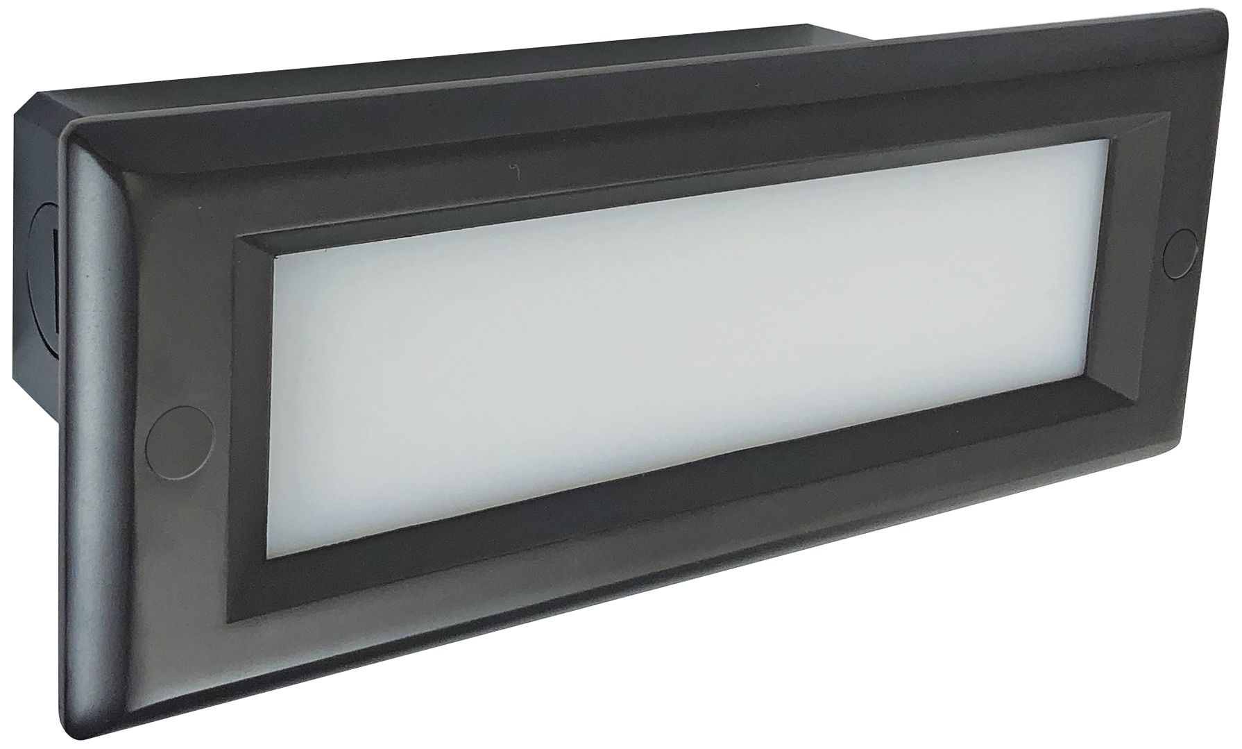 Nora 8 3/4" Wide Bronze Lensed Dimmable LED Step/Brick Light 84T80