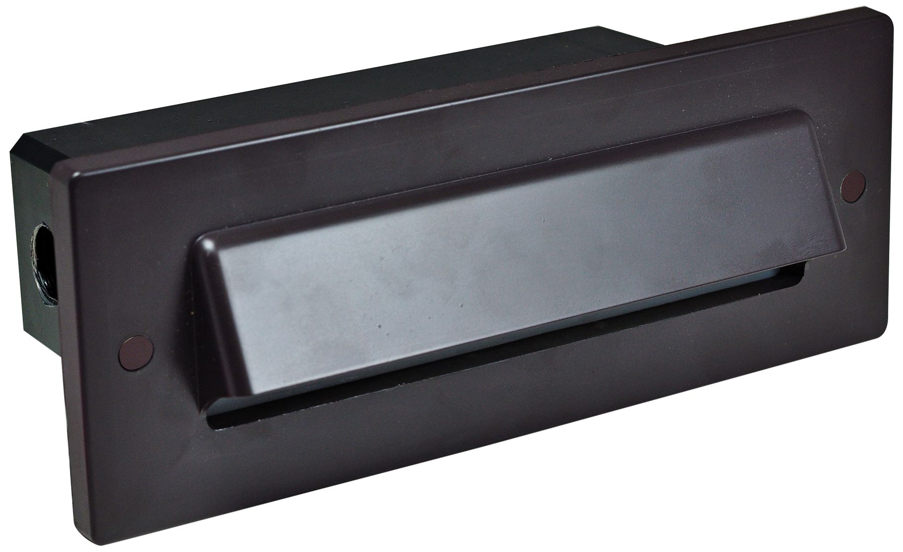 Nora 8 3/4" Wide Bronze Shroud Dimmable LED Step/Brick Light 84T83