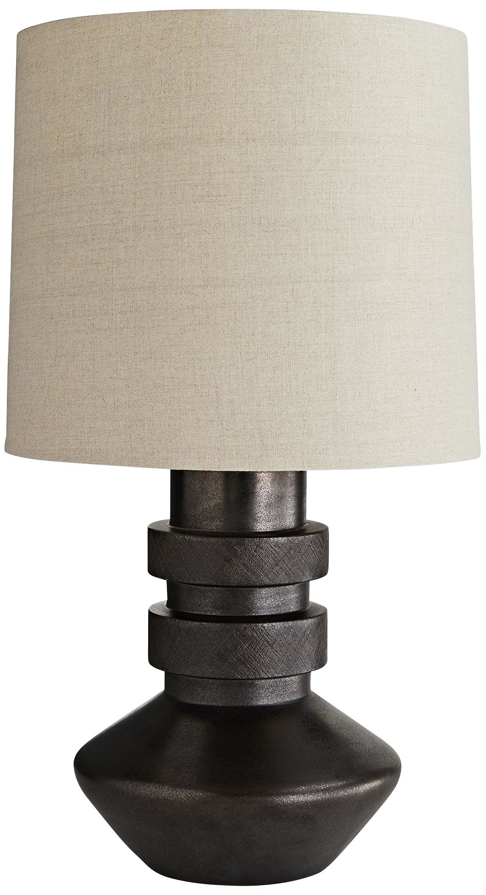 Arteriors Home Spencer Brushed Bronze Porcelain Table Lamp 87V51